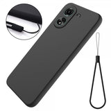 Xiaomi Redmi 13C Deksel med Stropp Silikon Svart
