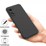 Xiaomi Redmi 13C Deksel med Stropp Silikon Svart