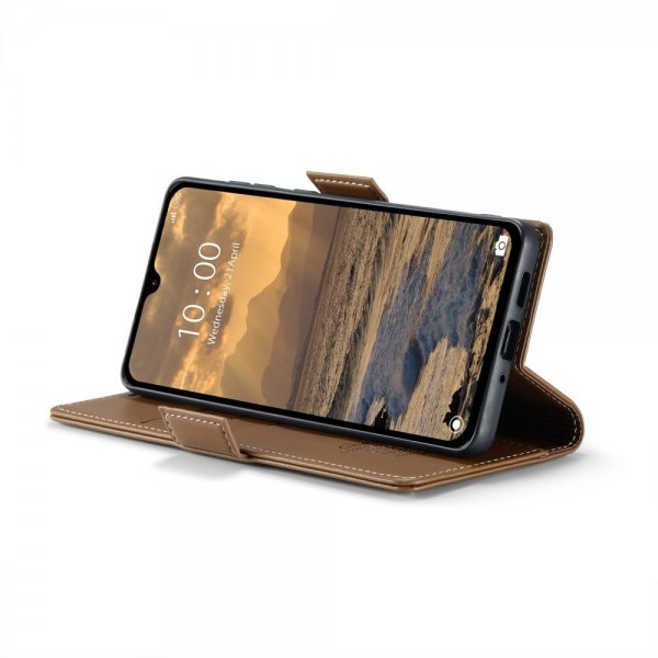 CaseMe Xiaomi Redmi 14C Etui 023 Series Brun