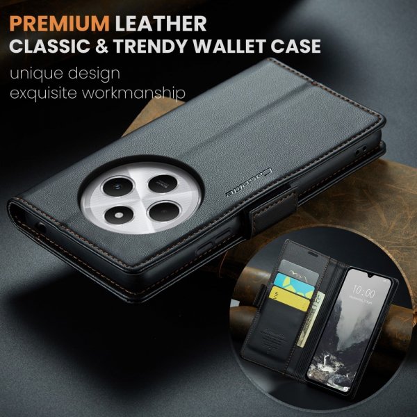 CaseMe Xiaomi Redmi 14C Etui 023 Series Svart