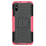 Xiaomi Redmi 9A Deksel Dekkmønster Stativfunksjon Magenta