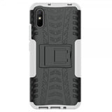 Xiaomi Redmi 9A Deksel Dekkmønster Stativfunksjon Hvit
