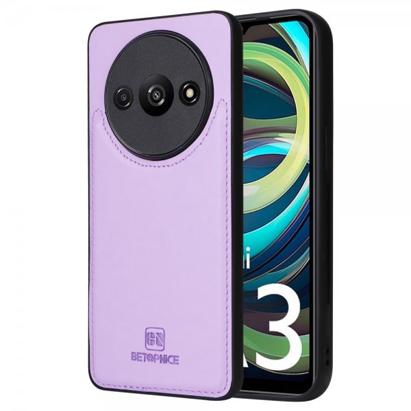 Betopnice Xiaomi Redmi A3 Etui Avtagbart Deksel 005 Lilla
