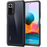 Spigen Xiaomi Redmi Note 10 Pro Deksel Ultra Hybrid Matte Black