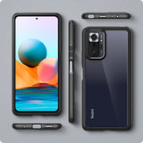 Spigen Xiaomi Redmi Note 10 Pro Deksel Ultra Hybrid Matte Black