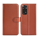 Xiaomi Redmi Note 11 Etui med Stativ Brun