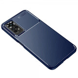 Xiaomi Redmi Note 11 Pro Deksel Karbonfibertekstur Blå