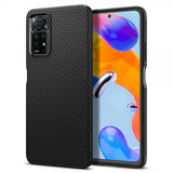 Spigen Xiaomi Redmi Note 11 Pro Deksel Liquid Air Matte Black
