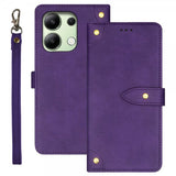 Xiaomi Redmi Note 13 4G Etui med Stropp Lilla