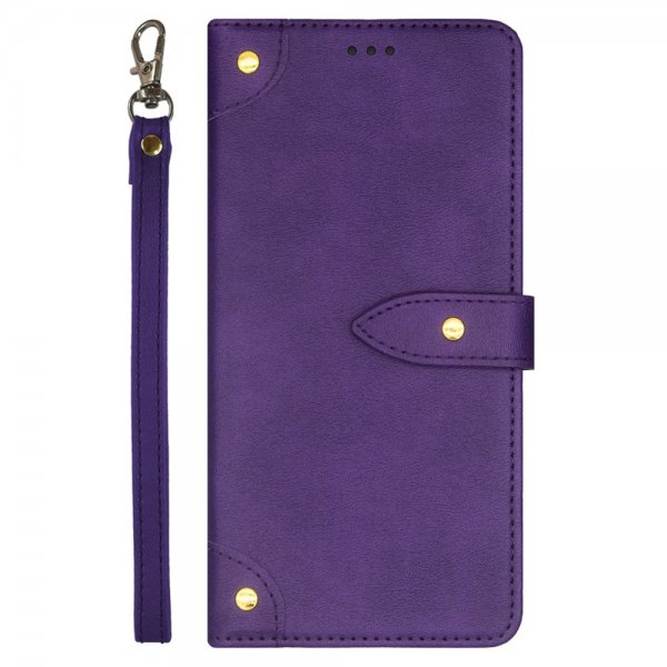 Xiaomi Redmi Note 13 4G Etui med Stropp Lilla