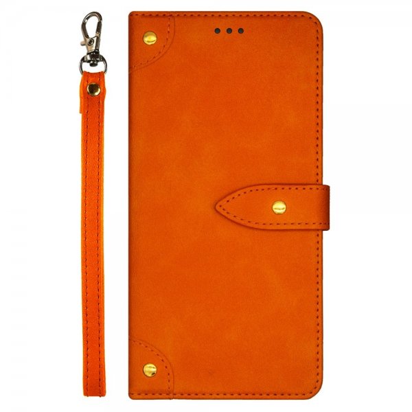 Xiaomi Redmi Note 13 4G Etui med Stropp Oransje