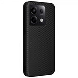 Xiaomi Redmi Note 13 5G Etui Karbonfibertekstur Svart