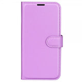 Xiaomi Redmi Note 13 5G Etui Litchi Lilla
