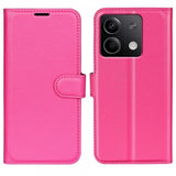 Xiaomi Redmi Note 13 5G Etui Litchi Magenta