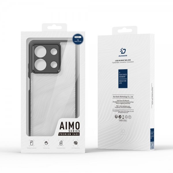 Dux Ducis Xiaomi Redmi Note 13 5G Deksel Aimo Series Svart