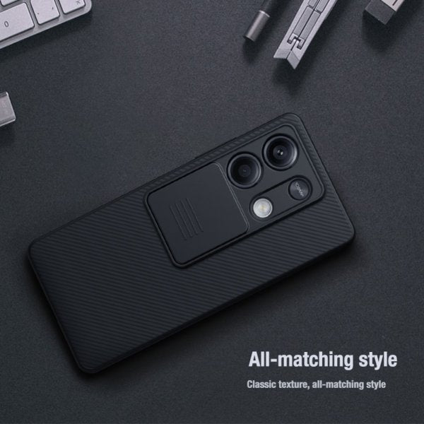 Nillkin Xiaomi Redmi Note 13 5G Deksel CamShield Svart