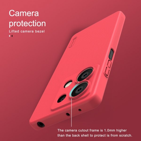 Nillkin Xiaomi Redmi Note 13 5G Deksel Super Frosted Shield Blå