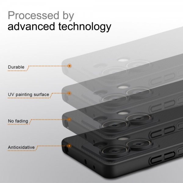 Nillkin Xiaomi Redmi Note 13 5G Deksel Super Frosted Shield Svart