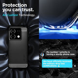 Spigen Xiaomi Redmi Note 13 Pro 5G Deksel Rugged Armor Matte Black
