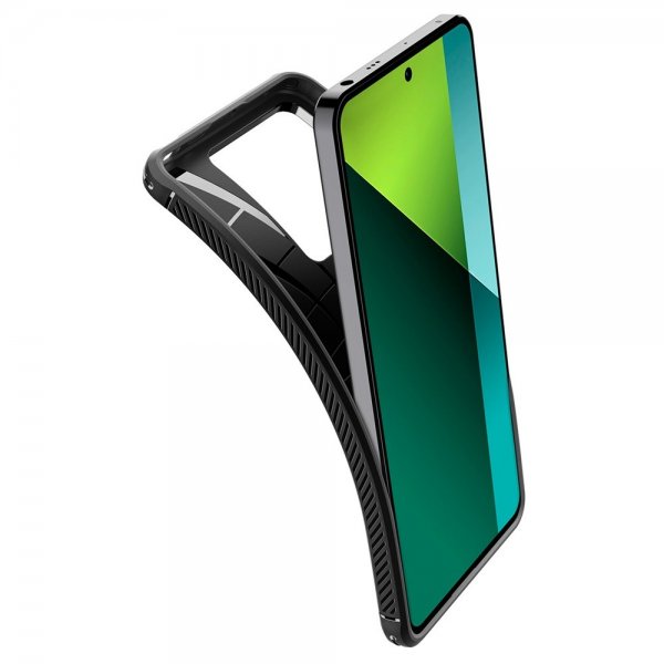 Spigen Xiaomi Redmi Note 13 Pro 5G Deksel Rugged Armor Matte Black