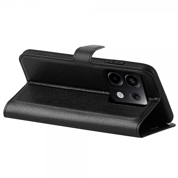 Xiaomi Redmi Note 13 Pro 5G Etui Litchi Svart