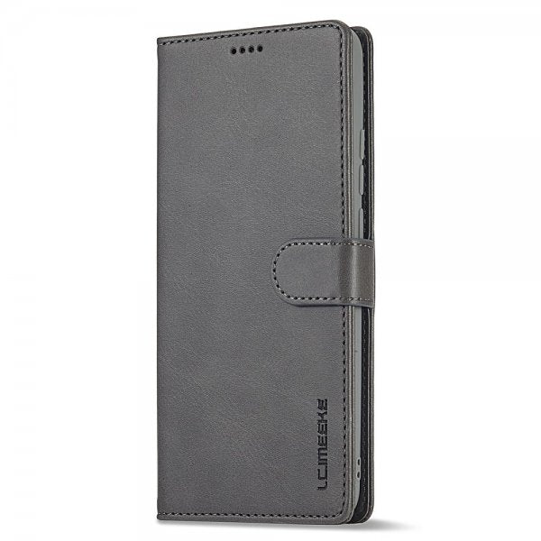 Lc.Imeeke Xiaomi Redmi Note 13 Pro 5G Etui med Kortlomme stativfunksjon Grå