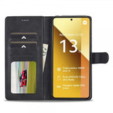 Lc.Imeeke Xiaomi Redmi Note 13 Pro 5G Etui med Kortlomme stativfunksjon Svart