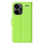 Xiaomi Redmi Note 13 Pro Plus 5G Etui Litchi Grønn