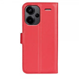Xiaomi Redmi Note 13 Pro Plus 5G Etui Litchi Rød