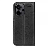Xiaomi Redmi Note 13 Pro Plus 5G Etui Litchi Svart