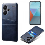 Xiaomi Redmi Note 13 Pro Plus 5G Deksel med To Kortlommer Blå