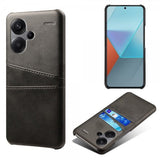 Xiaomi Redmi Note 13 Pro Plus 5G Deksel med To Kortlommer Svart