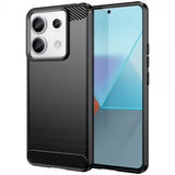 Xiaomi Redmi Note 13 Pro 5G Deksel Børstet Karbonfibertekstur Svart