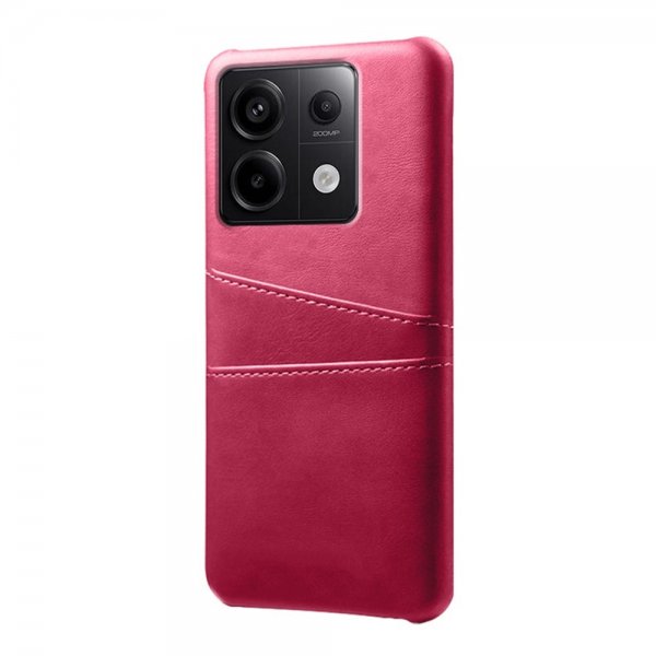 Xiaomi Redmi Note 13 Pro 5G Deksel med To Kortlommer Magenta