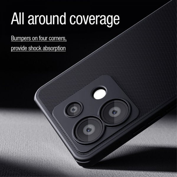 Nillkin Xiaomi Redmi Note 13 Pro 5G Deksel Super Frosted Shield Pro MagSafe Svart