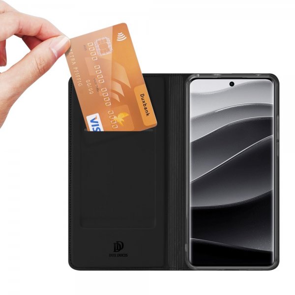 Dux Ducis Xiaomi Redmi Note 14 Pro+ 5G Etui Skin Pro Series Svart