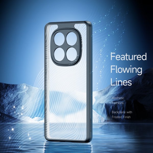 Dux Ducis Xiaomi Redmi Note 14 Pro 5G Deksel Aimo Series Svart