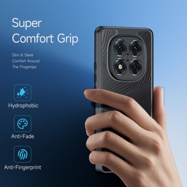 Dux Ducis Xiaomi Redmi Note 14 Pro+ 5G Deksel Aimo Series Svart
