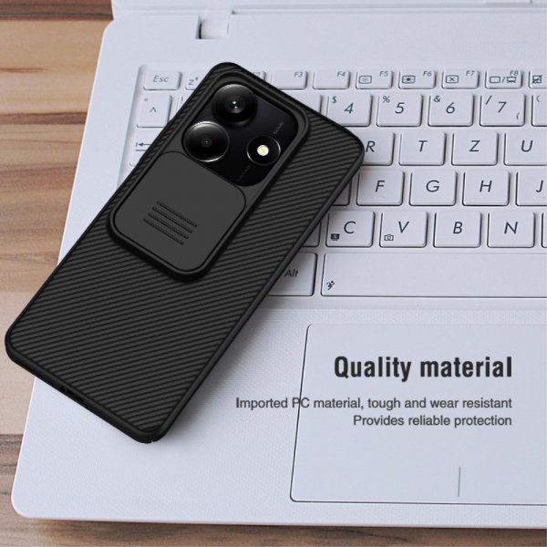 Nillkin Xiaomi Redmi Note 14/Redmi Note 14 5G Deksel CamShield Svart