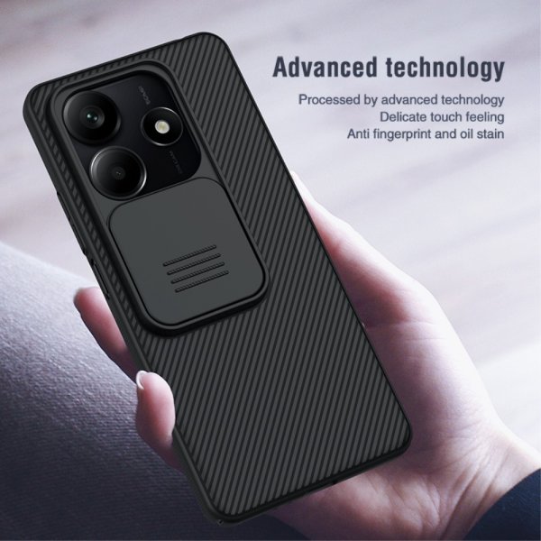 Nillkin Xiaomi Redmi Note 14/Redmi Note 14 5G Deksel CamShield Svart