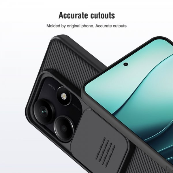Nillkin Xiaomi Redmi Note 14/Redmi Note 14 5G Deksel CamShield Svart