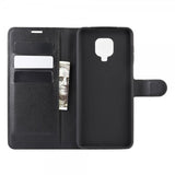 Xiaomi Redmi Note 9 Pro Etui Litchi Svart