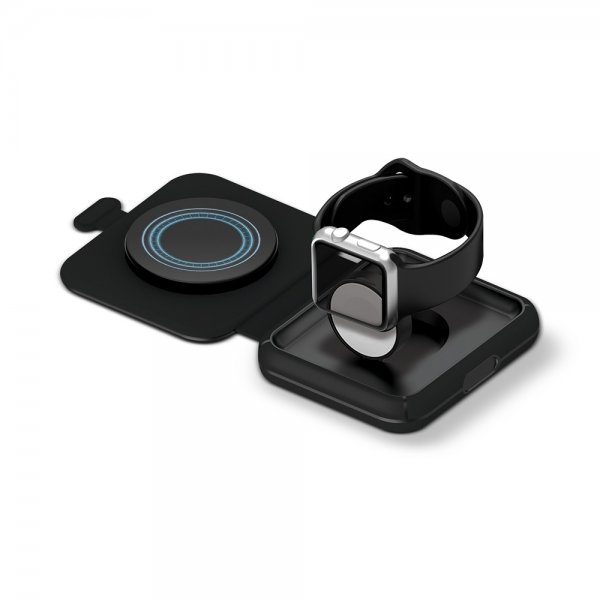 Xqisit Lader 2-in-1 Portable Wireless Charger MagSafe