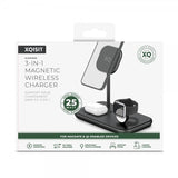 Xqisit Lader 3-in-1 Wireless Charger Aluminum MagSafe