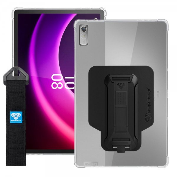 Armor-X Lenovo Tab P11 (2nd gen) TB350 Deksel Corner Protection Case Hand Strap Kickstand X-Mount