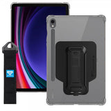 Armor-X Samsung Galaxy Tab S9 Deksel Corner Protection Case Hand Strap Kickstand X-Mount